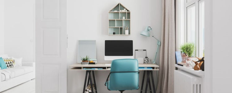 A beautifully clear home and office space